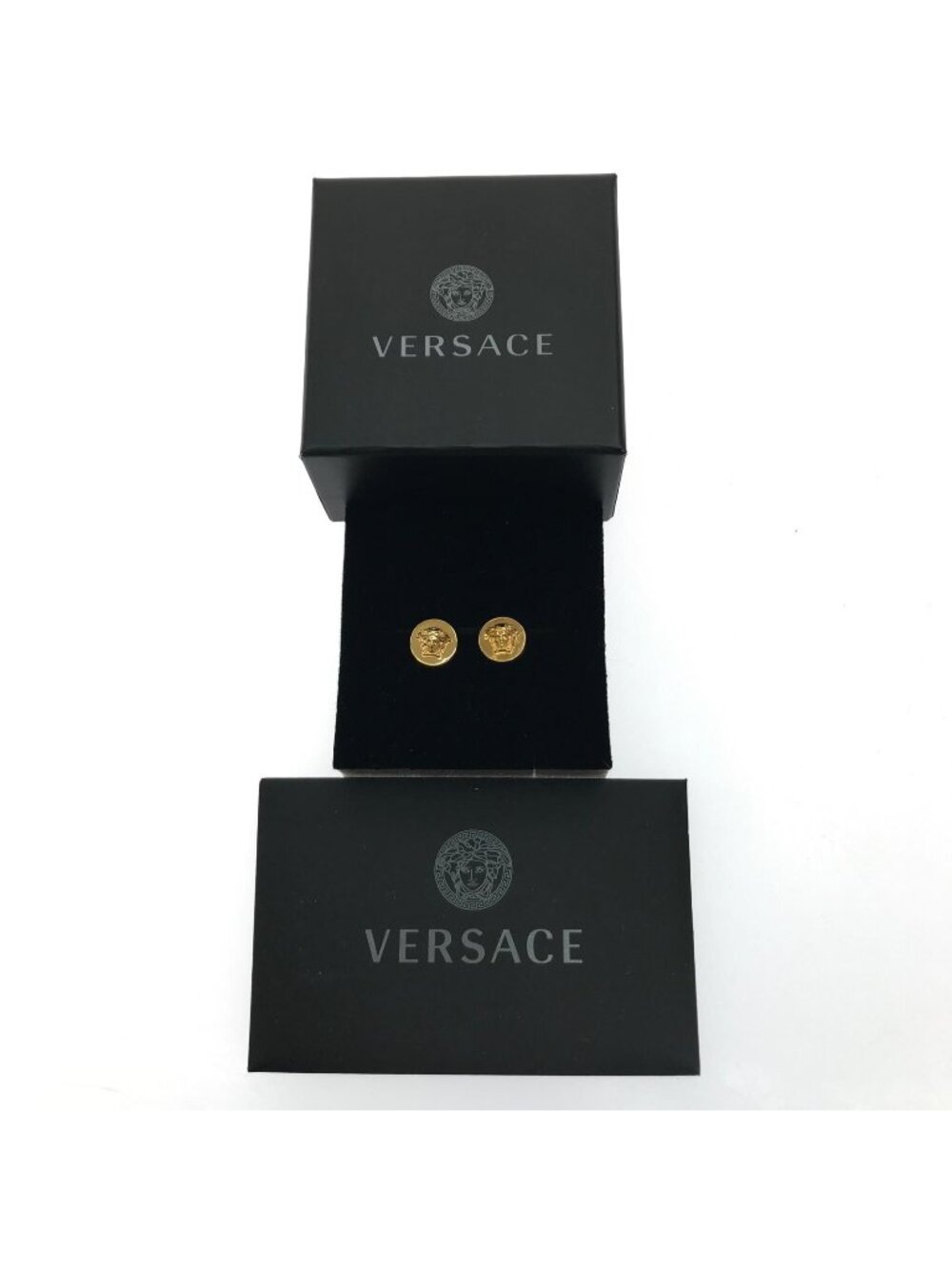 Versace Earrings Medusa Gold